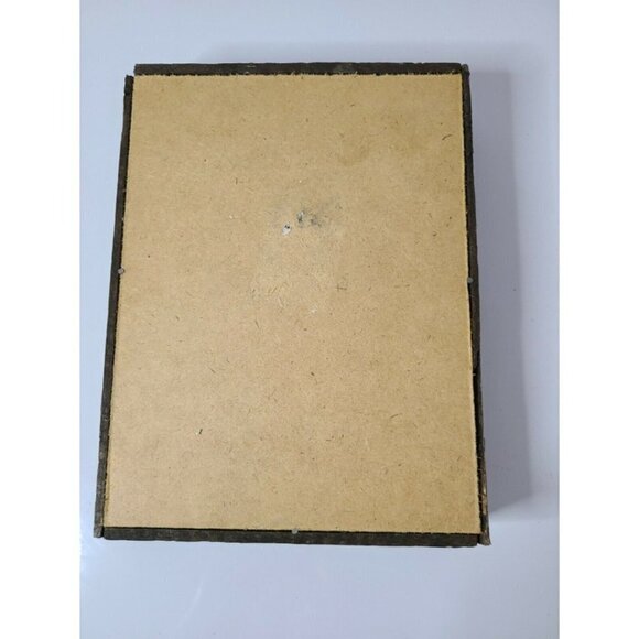 PLAQUE Traditional Wood Framed Shadow Box 6.5x8.5" - Picture 3 of 5